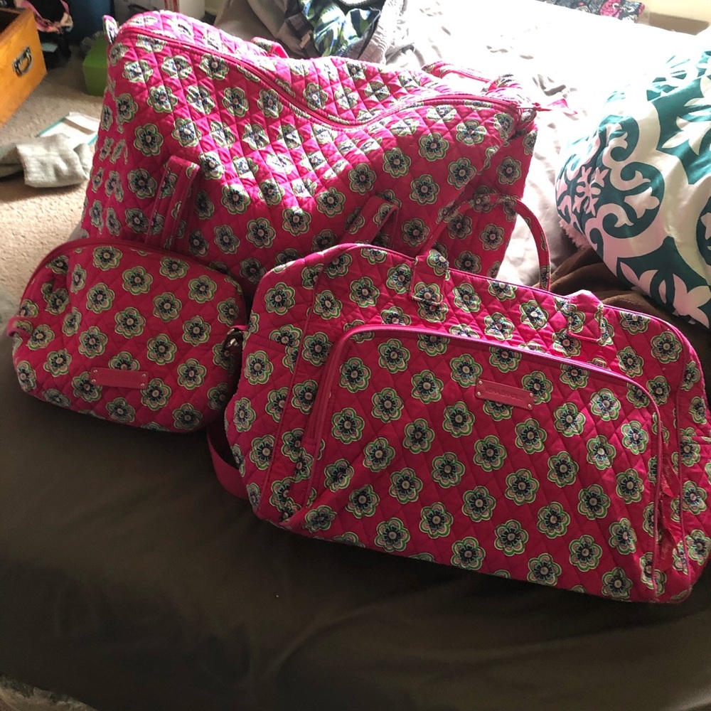 Vera Bradley Travel Set